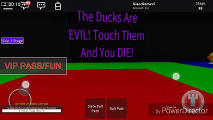 Duck is Evil in Roblox