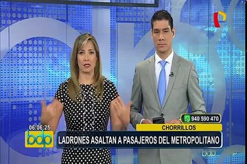 Metropolitano: usuarios temen ser víctimas de más asaltos en buses