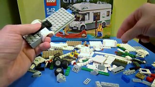 Машинка LEGO автодом. Собираем camper лего вместе