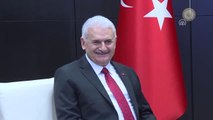 Başbakan Yıldırım, Moldova Cumhurbaşkanı Dodon ile Görüştü