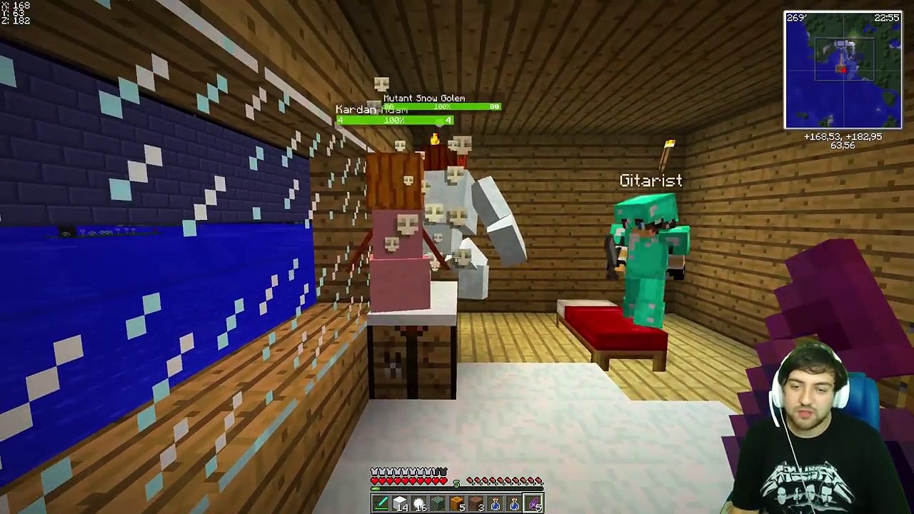 Minecraft Modlu Survival - Bölüm 8 - Mutant Kardan Adam