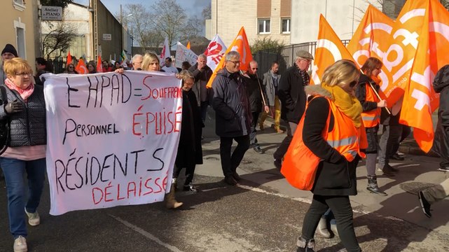 Les Ehpad de Sarthe manifestent
