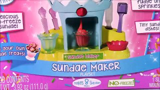 Yummy Nummies Ice Cream Sundae Maker! Make Yummy Ice Cream Candy Treats! FUN!