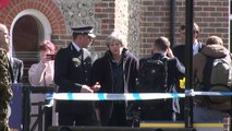 May visits Salisbury following nerve agent attack