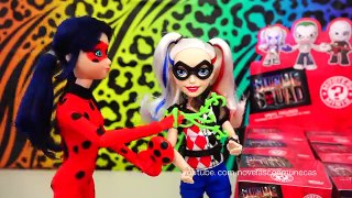 Ladybug y Chat Noir pelean con Harley Quinn por las cajas sorpresa Funko de Suicide Squad