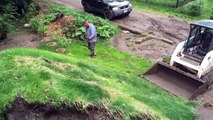 Landscape, Construction Management Disaster turns Into a Mud/ LandSlide