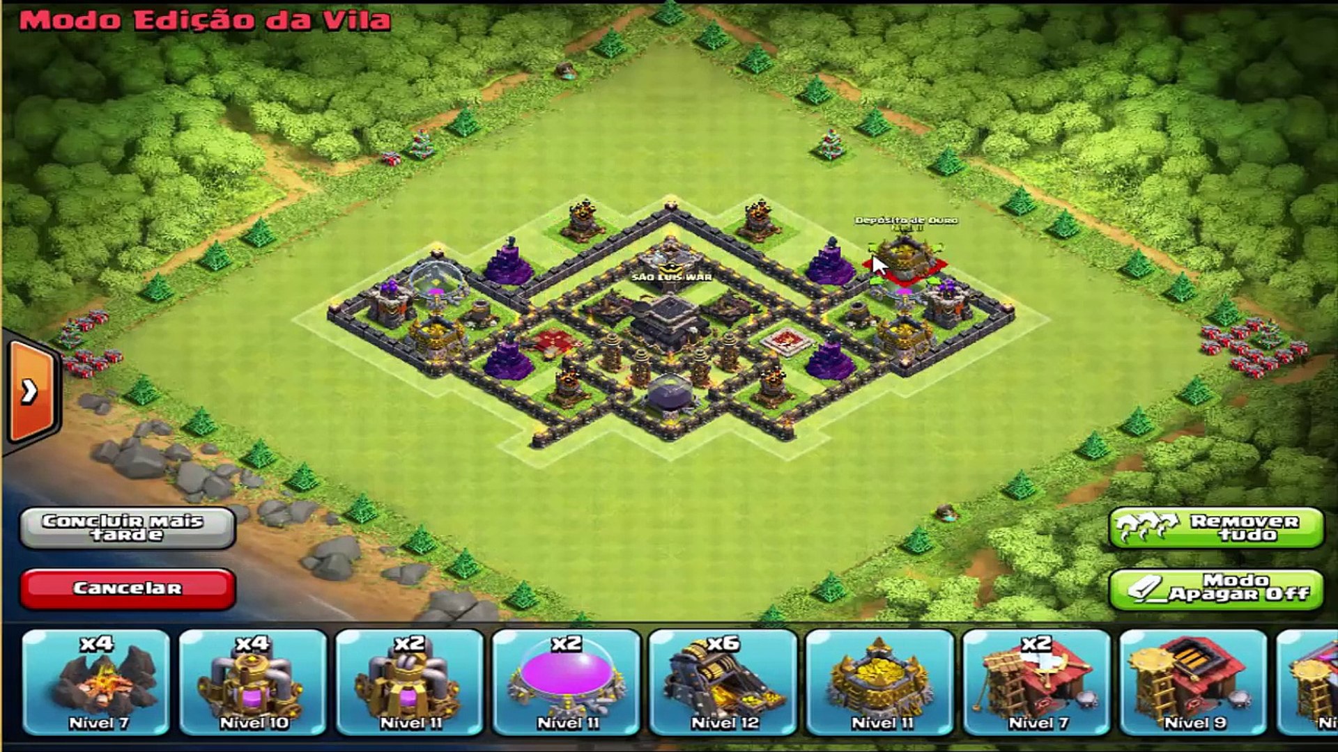 Clash Of Clans 3 Melhores Layouts Guerra Cv9 1 Video Dailymotion