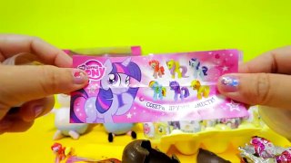 10 SURPRISE EGGS from My Little Pony!
