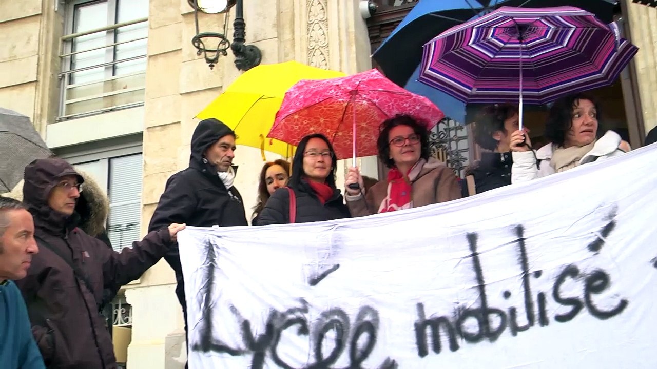 Hautes-Alpes : Débrayage au Lycée Dominique Villars à Gap