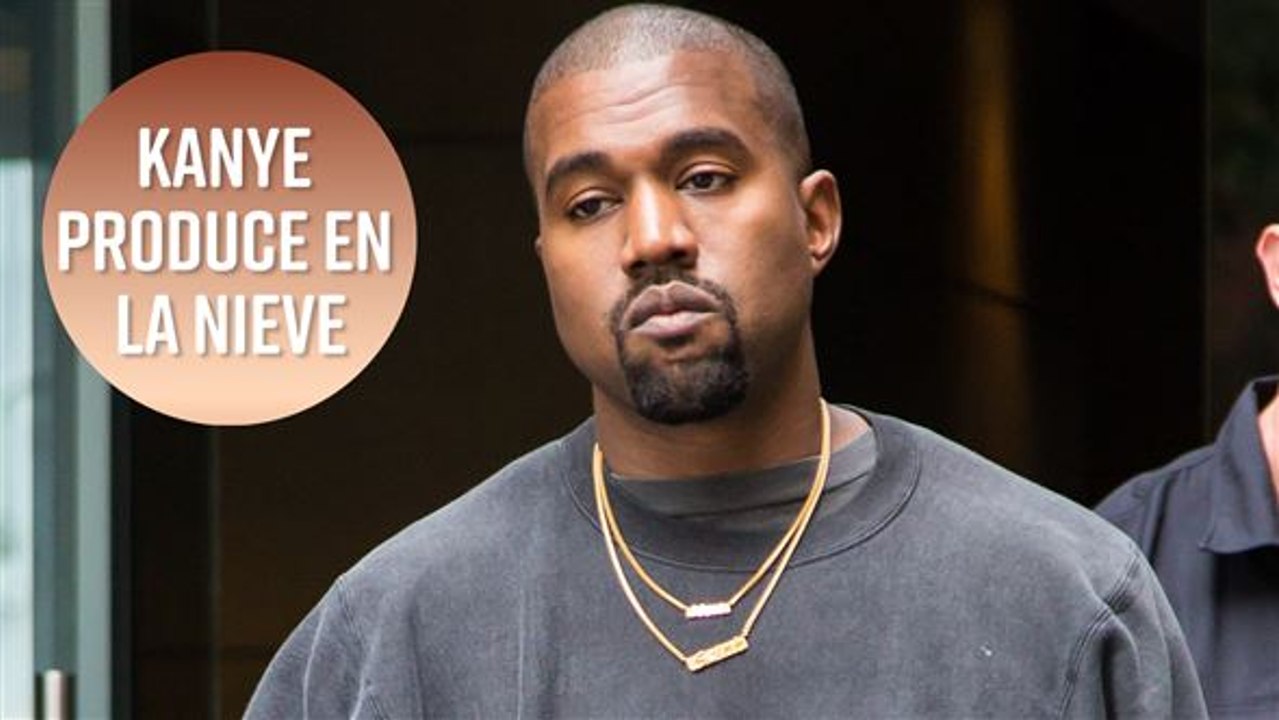 Kanye West produce su nueva música en las montañas