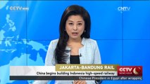 China begins building Indonesia high-speed railway