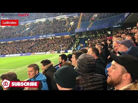 “You Bought It All” | Arsenal Fans Taunt Chelsea Fans At Stamford Bridge