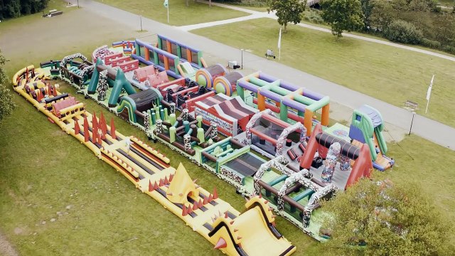 Le plus grand château gonflable du monde