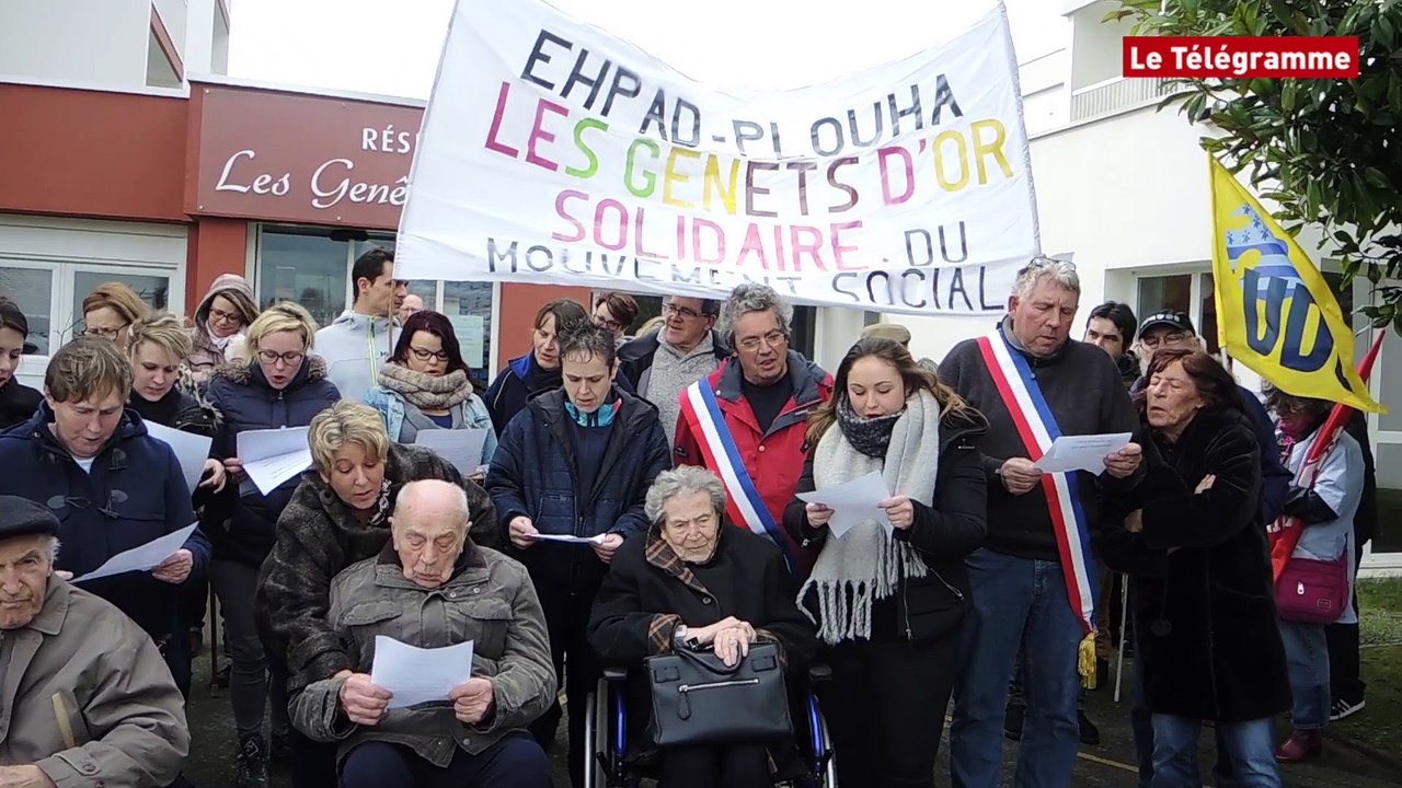 Plouha (22). Les salariés des Ehpad manifestent contre « la maltraitance institutionnelle »