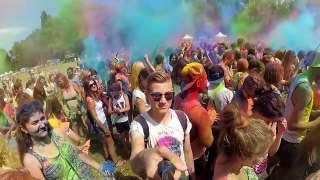 VLOG ● Holi Festival l Фестиваль красок 2016 l Закат