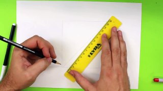 INCREIBLE TRUCO - Como dibujar un hoyo en 3D paso a paso - How to draw a 3d hole