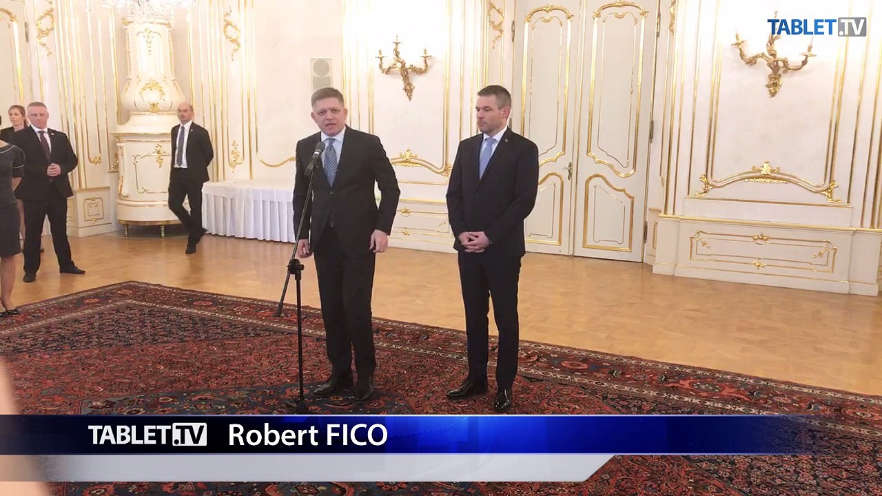 ZÁZNAM: Vyhlásenie R. Fica