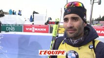 Fourcade «J'ai limité la casse» - Biathlon - CM (H)