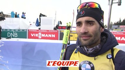 Fourcade «J'ai limité la casse» - Biathlon - CM (H)