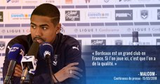 Malcom évoque Bordeaux-Rennes