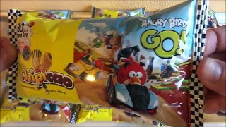 Angry Birds Go 80 Caps - Pogs Collection in Croissant Unboxing 크루아상
