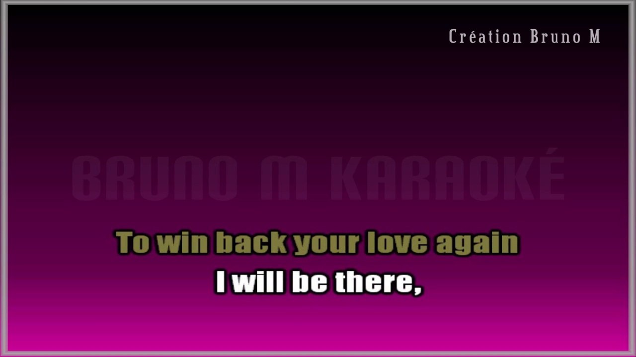 Scorpions - Still loving you [Je t'aime encore] KARAOKE / INSTRUMENTAL