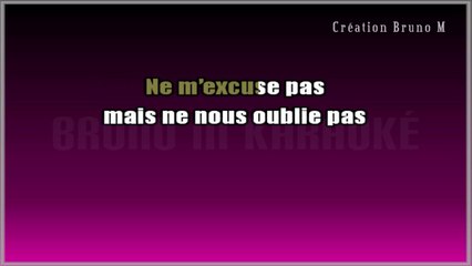 Indochine - Memoria KARAOKE / INSTRUMENTAL