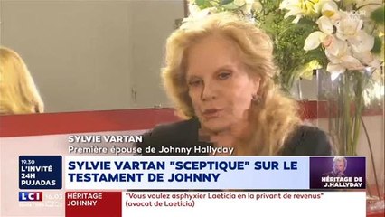 Sylvie Vartan réagit de nouveau à l'héritage Hallyday