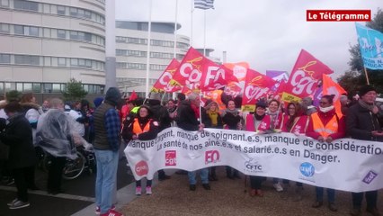 Lorient. Ehpad : 500 manifestants pour la défense des moyens