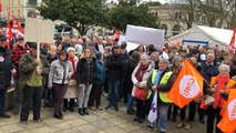 Manifestation des retraités et personnels d’Ehpad