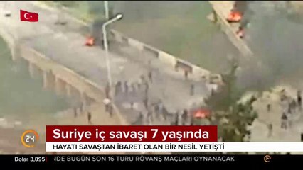 Suriye iç savaşı 7 yaşında