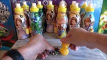 Disney Sofia the First 12 Surprise Eggs in Drinks   Toys Huevos Sorpresa