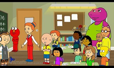 Caillou VS Miss Martin