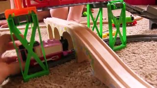 Thomas and Friends | Trackmaster Wooden Railway Combo Track! Fun Toy Trains for Kids