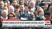 New Developments: Students demand action on Gun Violence in National walkout. #Nationwide #CNN #News #DonaldTrump #Trump #NRA