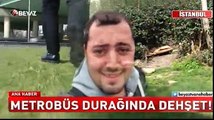 Metrobüs durağında dehşet! İşe girdiği gün öldürüldü