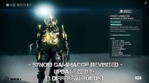 Warframe: Synoid Gammacor Revisited after the rework 2018 - Update 22.13.3 