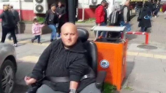 Engelli vatandaşın hatalı park çilesi