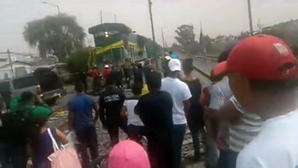 soñaba con llegar a los Estados Unidos pero murió arrollado por el tren en Edomex