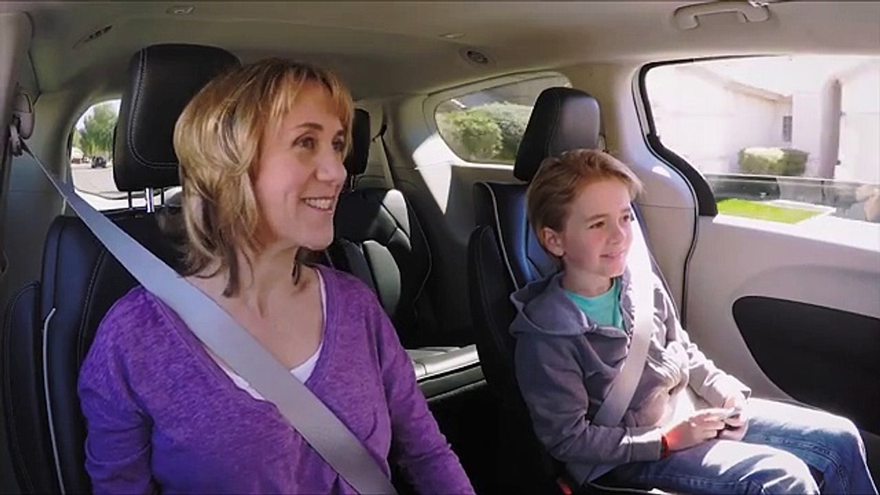 Passengers experience riding a driverless cars for the first time