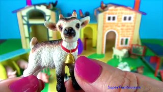 Toy Farm Animals for Kids - Learn Fun Fs about Baby Farm Animals and their Sounds in English