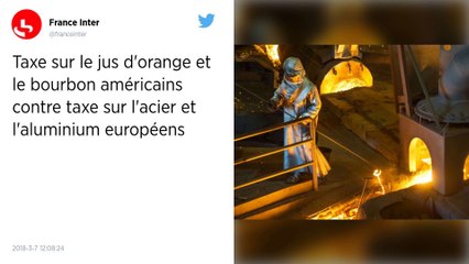 Taxes sur l’acier. Une rencontre entre l’UE et les États-Unis en vue d’une possible exemption.