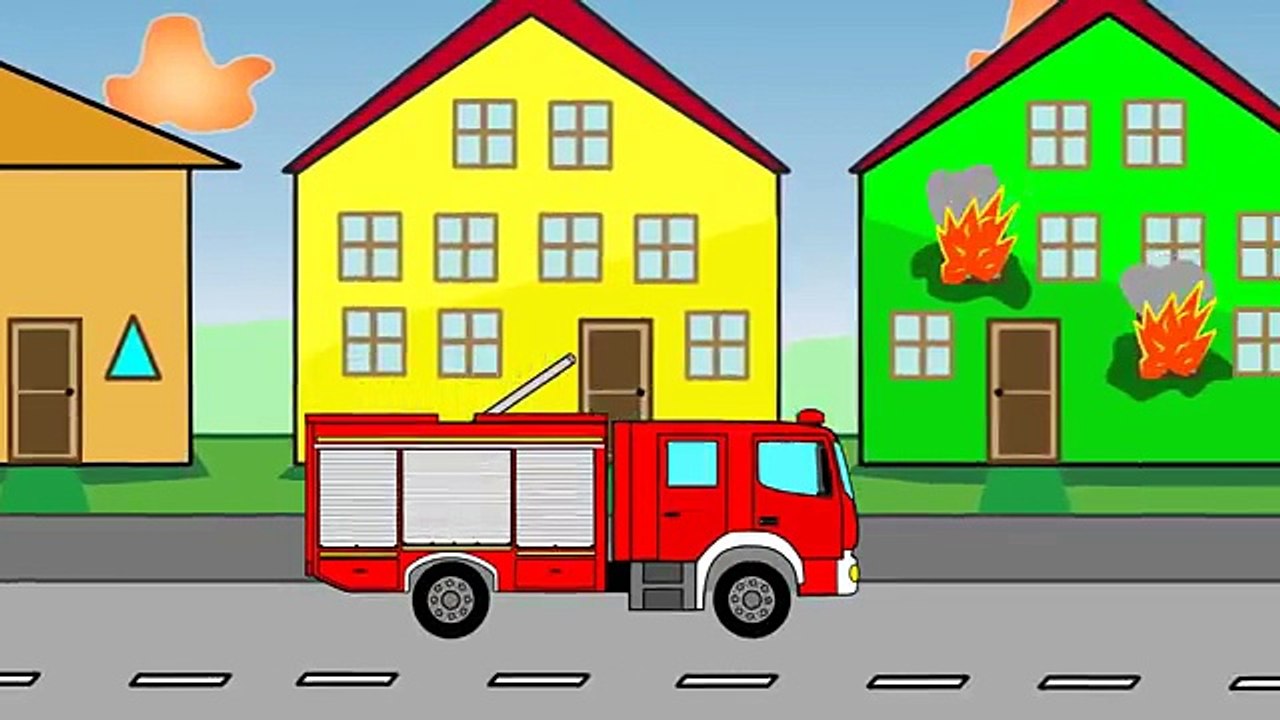 Fire Truck For Children Videos For Kids