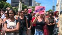 Manifestação no Rio após assassinato de vereadora