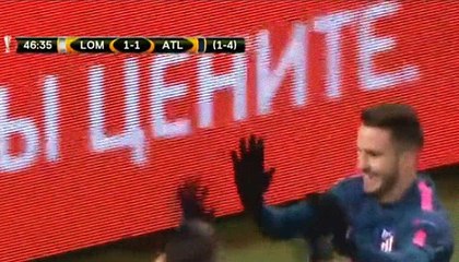 Sal Niguez Goal - Lokomotiv Moscow 1-2 Atletico Madrid - 15.03.2018