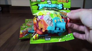 Zomlings Series 3 Trains Blind Bags - The Hunt For The Gold Train Part 3 - Zomlings Serie 3 Trenes