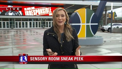 Utah Jazz's Home Area Unveils New Sensory Room for Children with Autism