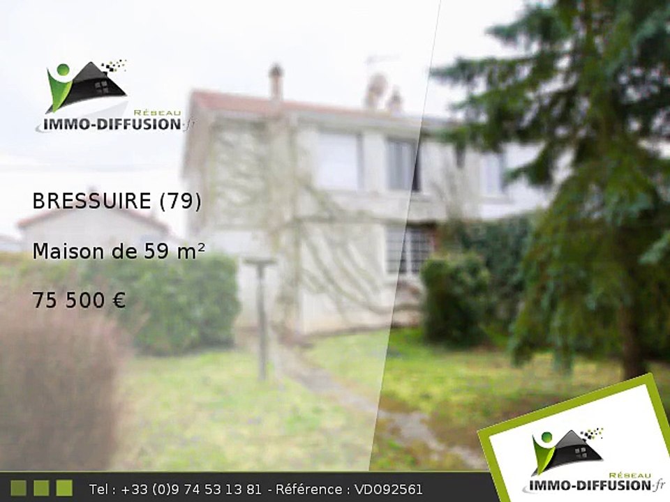 Maison A vendre Bressuire 59m2 - Bressuire
