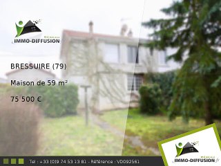 Maison A vendre Bressuire 59m2 - Bressuire
