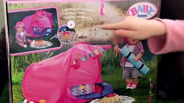 Бэби Борн Набор для похода!!! ОБЗОР, РАСПАКОВКА! Zapf Creation Baby born 823-743